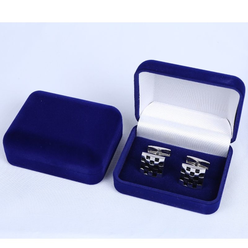 Erä D-45S pyöreä muoto Velvet Box parille kalvosinnapille, 60mm solmioklippi pituudelta tai useita merkkejä, kolikoita, mitaleja jne. mm.75*95*32mm, painot noin 65g