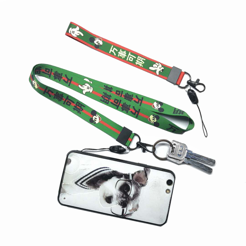 Tehtaan suoramyynti erottaa mobiili Phone Lanyard Key Chain Lanyardin luovan Lanyardin Lanyardin, Chain Lanyardin, tukkutason mukauttaminen