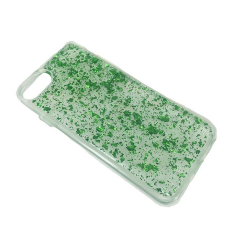 Tehdas suora flash pulder gold folio iPhone sopii läpinäkyvä tiputus muovinen matkapuhelin kotelo PC TUP pehmeä kuori