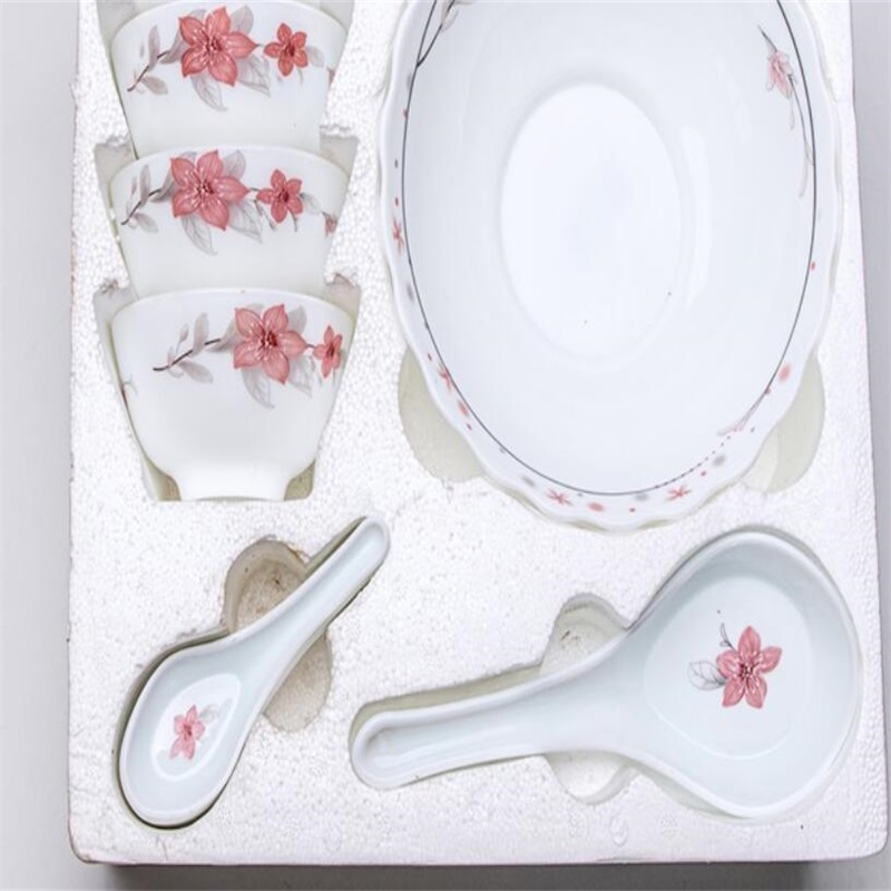 Opal glass glasware dinner sett - 10pcs bowl sett