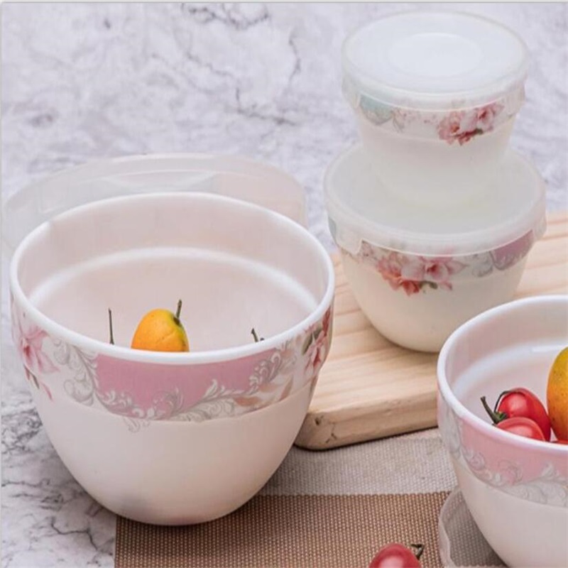 Opaalilasiset lasiesineet, jotka on valmistettu SW4A &Dinner Set Heat Resistent Opal Glassware