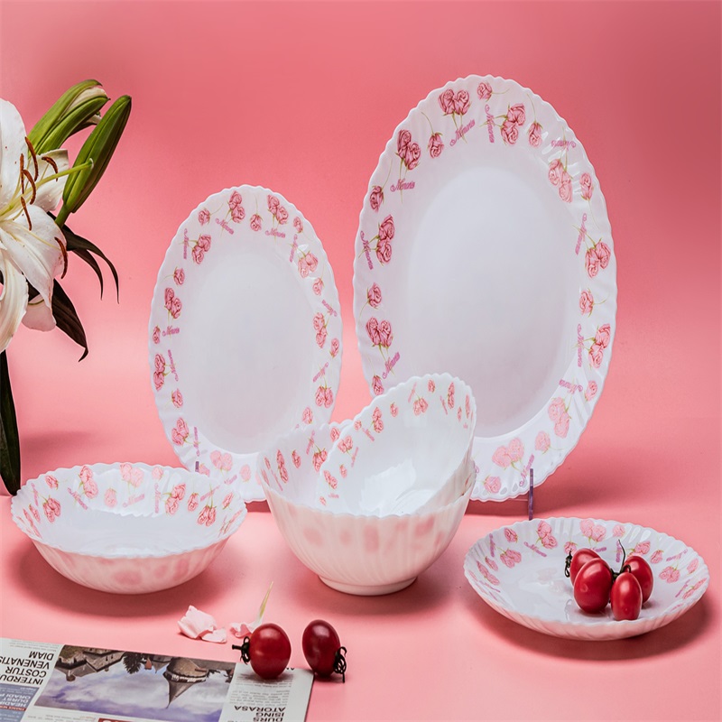 opaalilasiset lasiastiat, joissa on LHP &Heat Resistent Opal Glassware