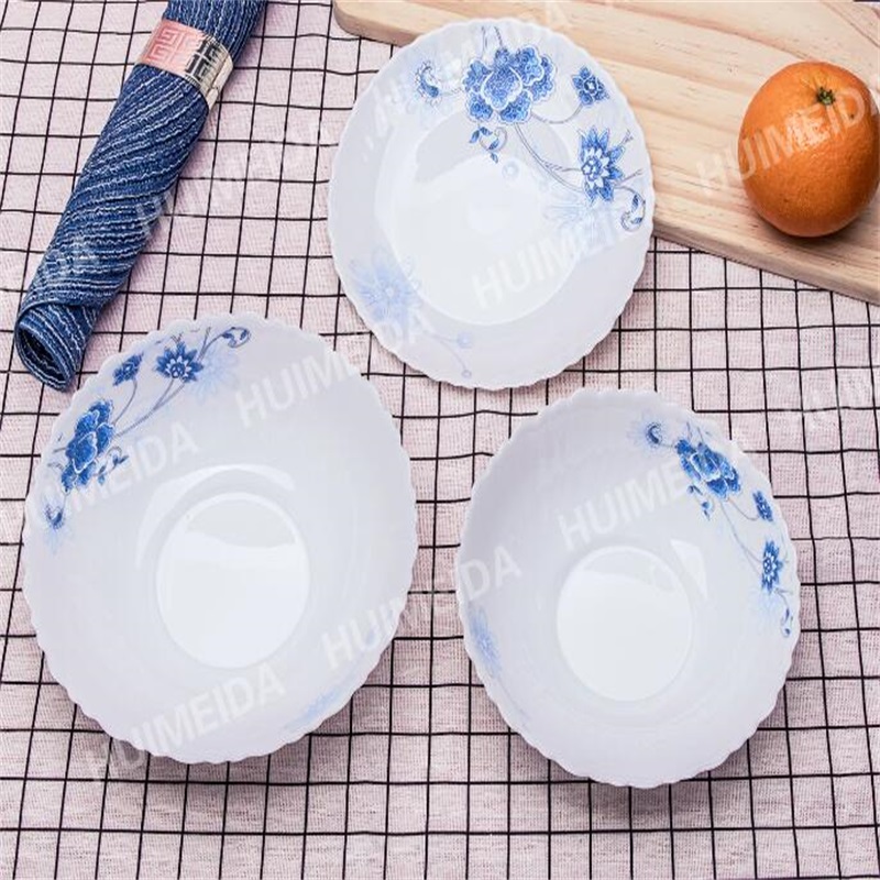 opaali lasi lasiastia -ateria - TW Bowl &Heat Resistentti Opal Glassware