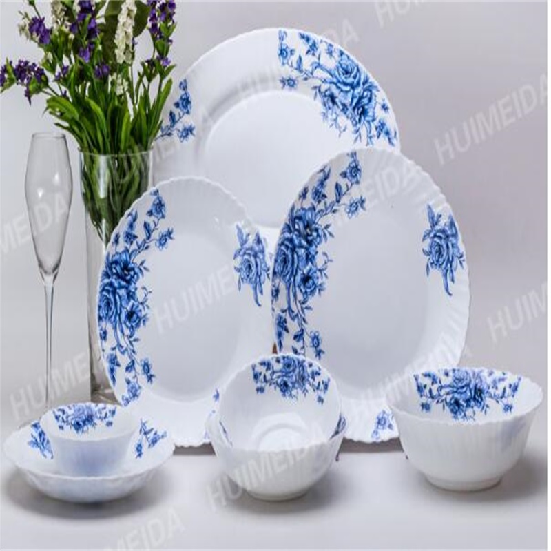 opaali lasi lasiastia -ateria - TW Bowl &Heat Resistentti Opal Glassware