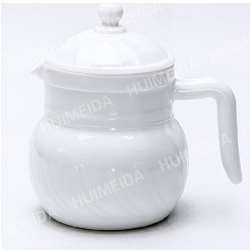 opaalilasiset lasiastiat, jotka on valmistettu ”CH &Tea pot Series”