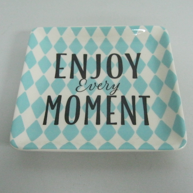 Muotinnedistämistoiminen Ceramic dinner Plate Decoration Plate 4.5
