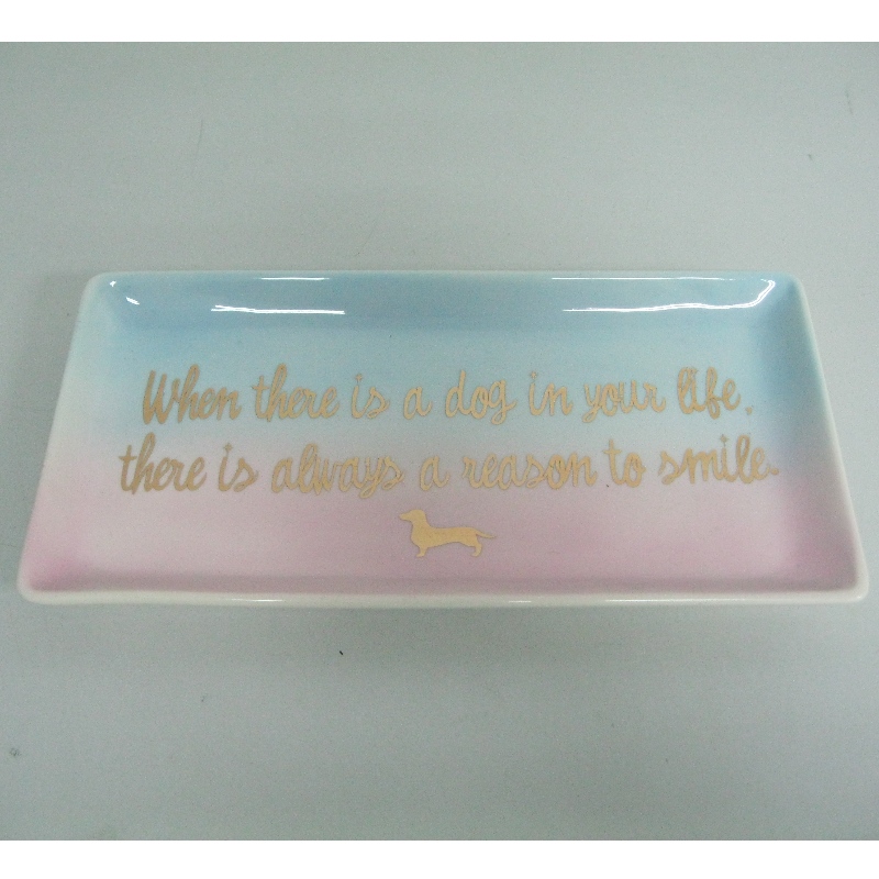 Keramic Food Service Plate Derocotion Plate 4.5_;x9