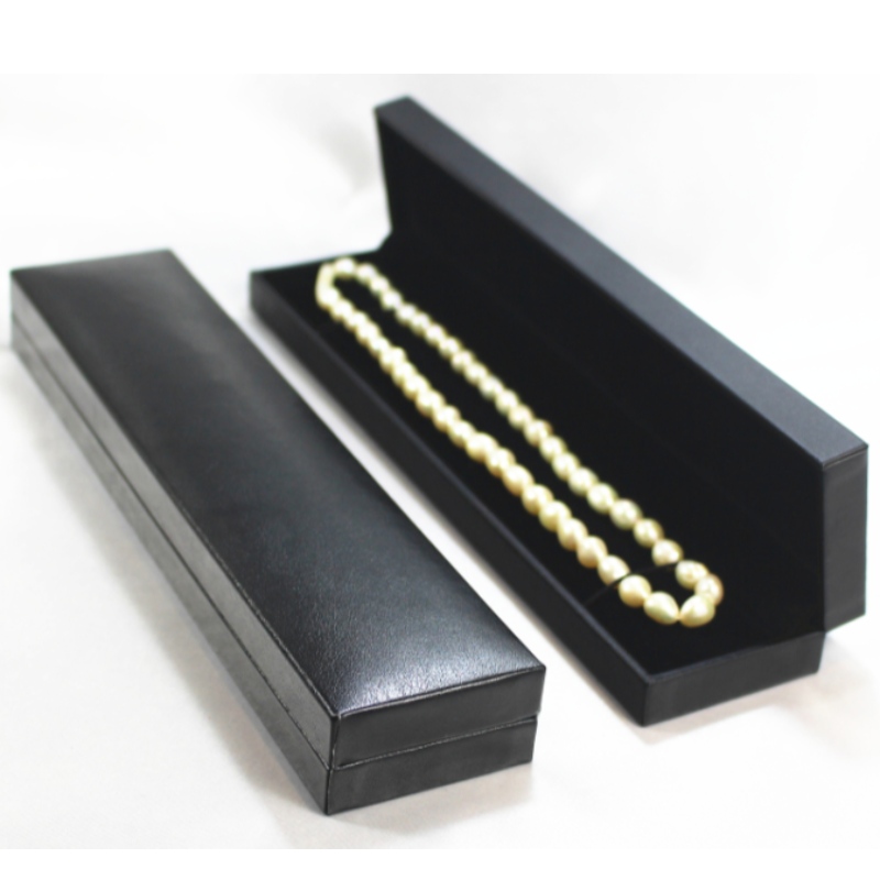 Kohta V-11S suorakulmio Leatherette Paperilaatikko 190*35mm kolikko, virkamerkki &kaulakoru jne. mm.227*50*28, painot noin 130g