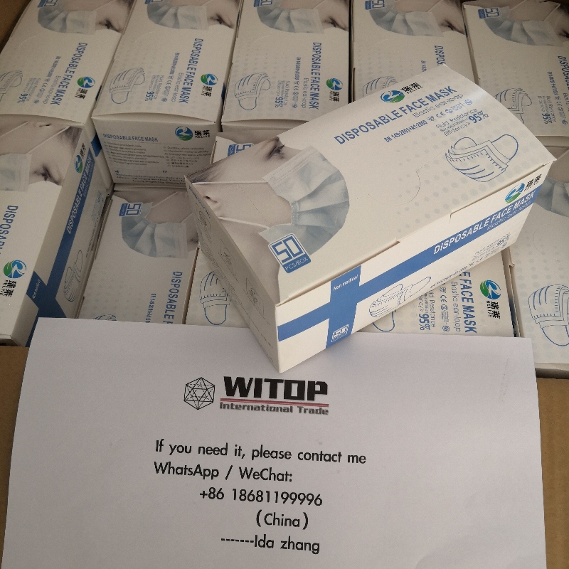 Kertakäyttöinen lääketieteellinen naamio