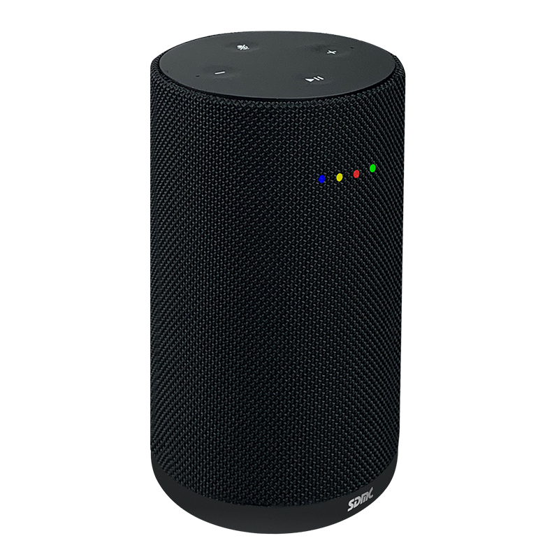 Kaukokentän ääniohjaus 4K Android TV Smart -kaiutin, sisäänrakennettu Google Assistant