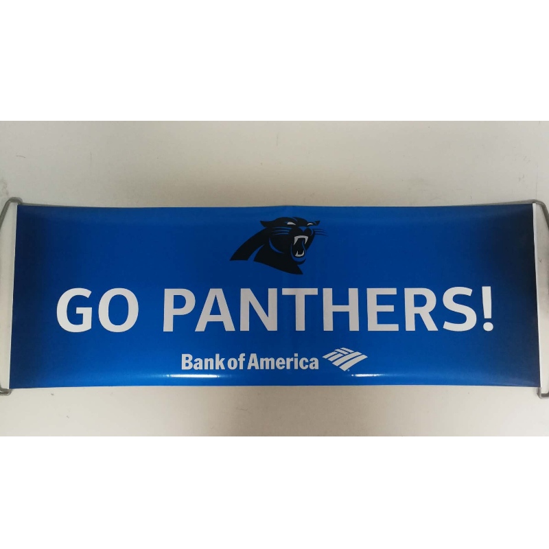 Oma Logo Hand Held Roller Banner- Panthers 24x68CM