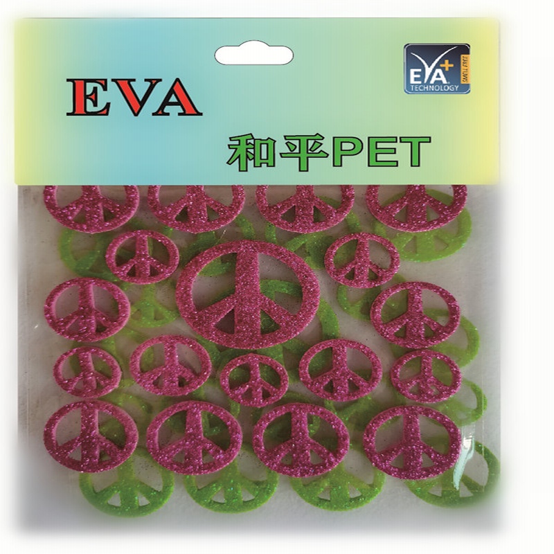 Vaahtotarrat PET-vaahto glitteri PET-vaahtomuotoinen PET