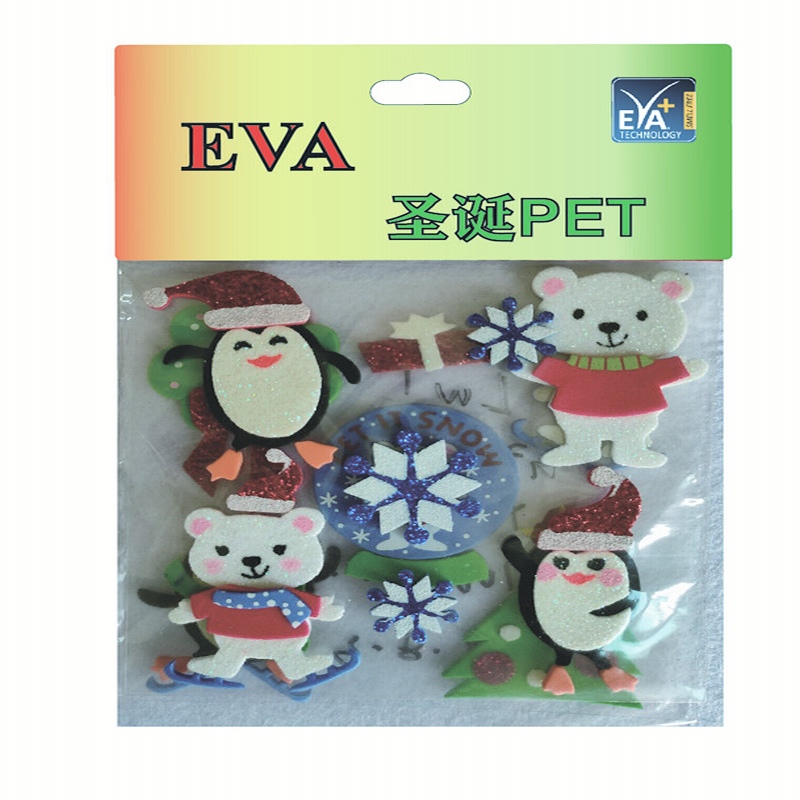 Foam Xmas PET Foam Glitter PET Foam muoto PET