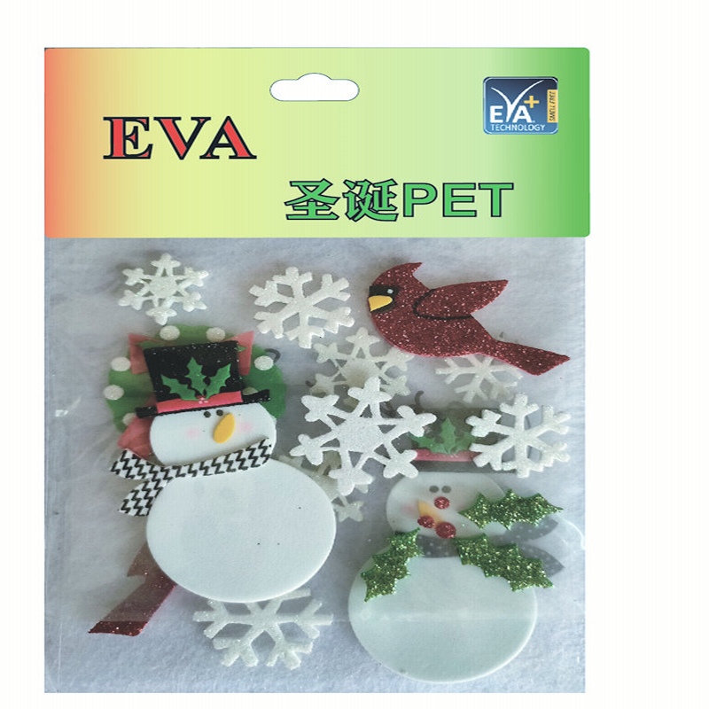 Foam Xmas PET Foam Glitter PET Foam muoto PET