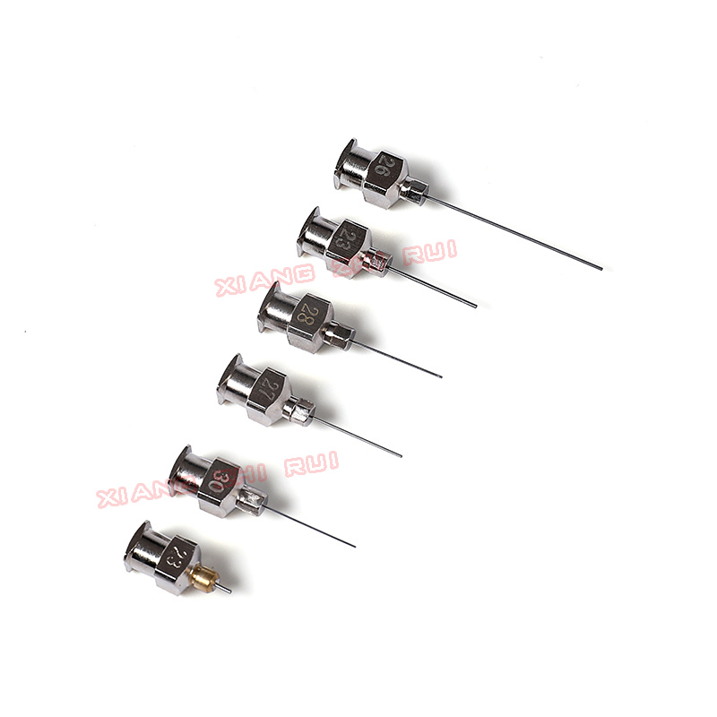 Korkealaatuinen ruostumattomasta teräksestä valmistettu neula, ei liimaa estävää, sileä virtaus