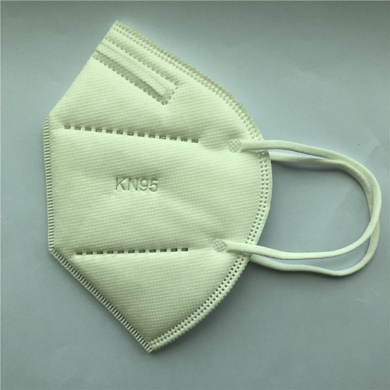 Valmistajat China 5 Ply Face Mask KN95 Mukava ja erittäin pehmeä
