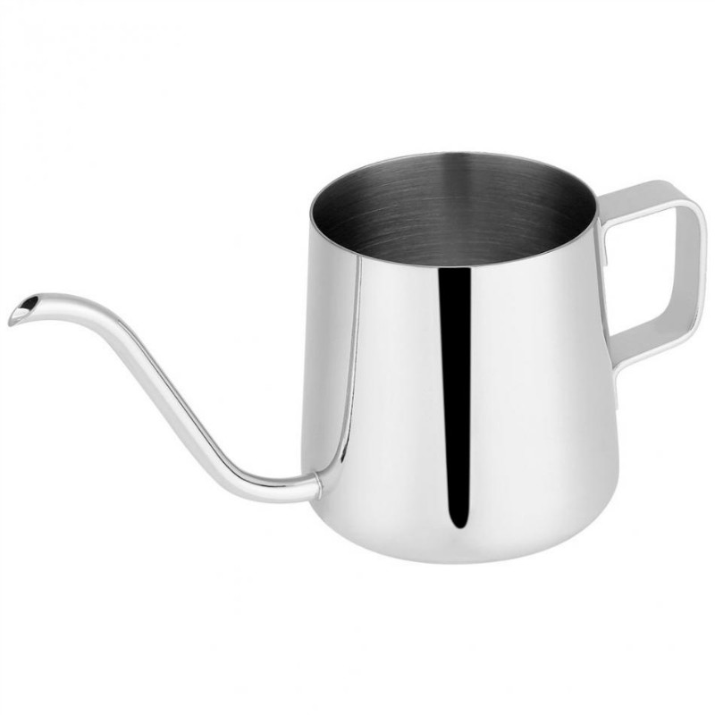 Korkealaatuinen ruostumattomasta teräksestä valmistettu Gooseneck-käsinkaatava kahvipannu 250ml 350ml 600ml