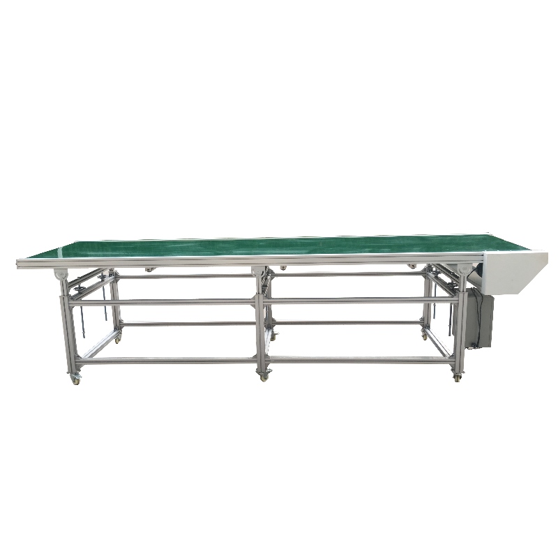 Mini Mobile Pvc -hihnakuljettimen muoviset ruiskupuristushihna