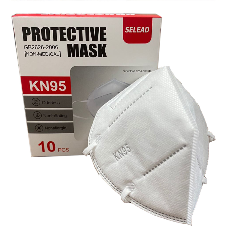 Kertakäyttöinen 5 Ply Protective Non Woven Anti Dust Kn95 Kasvonaamio