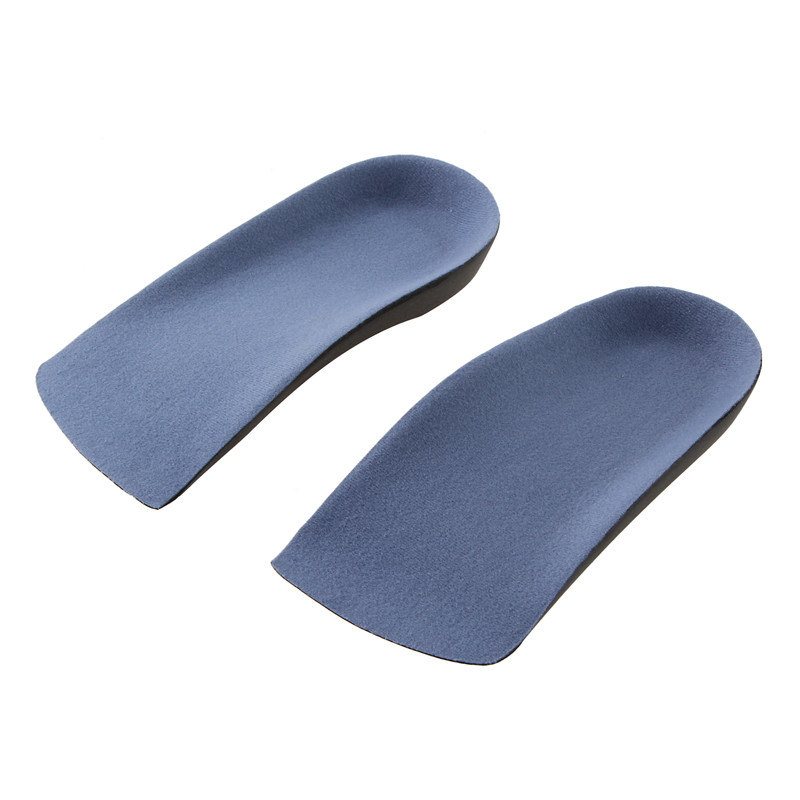 3/4 Pituus PU Hard Plastic High Quality Custom Flat Feet Arch Support Ortopedic Foot Shoe Insoles