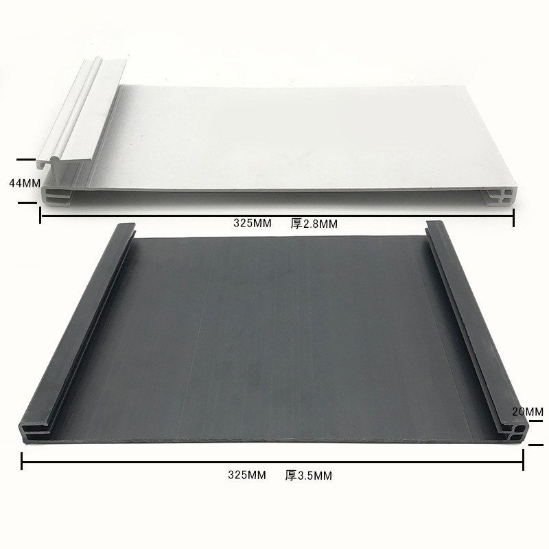 Valmistettu Extrusion- prosessointi pvc- profiili muovilevyn merkkilevy