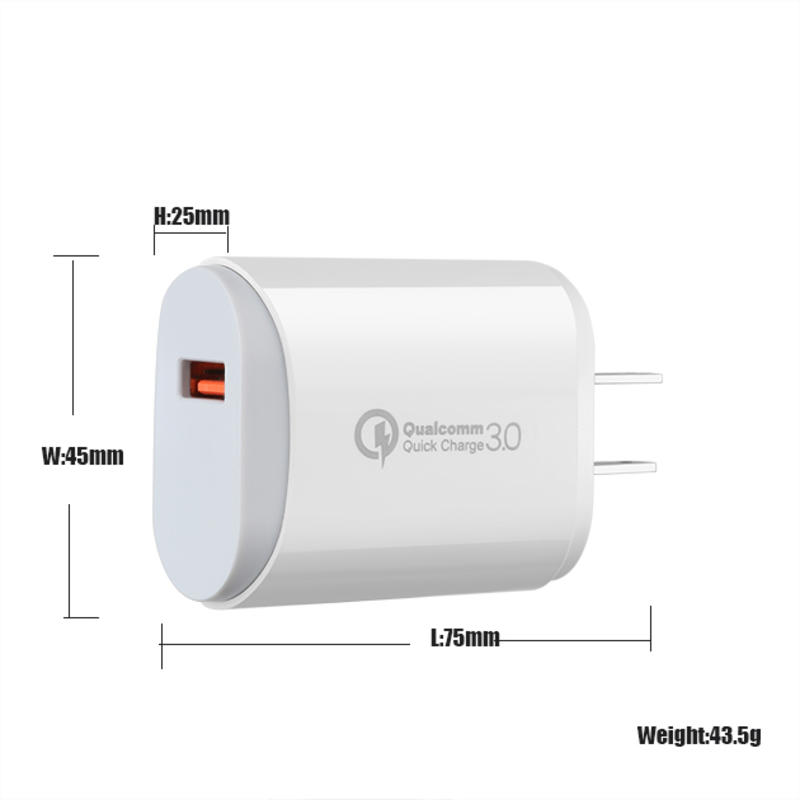 EU/US/UK PD 18W 3.0 Nopea maksu USB C Fast Charger universal multi reporter