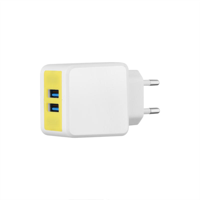 Kaksiporttiset kannettavat USB-seinälaturit moniporttiset USB-laturit EU / USA / UK / AU OEM