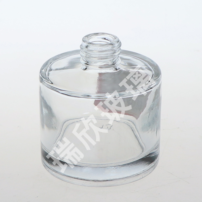 100ml pyöreä tyyppinen lasipullo ruokohajotin rullakorkilla