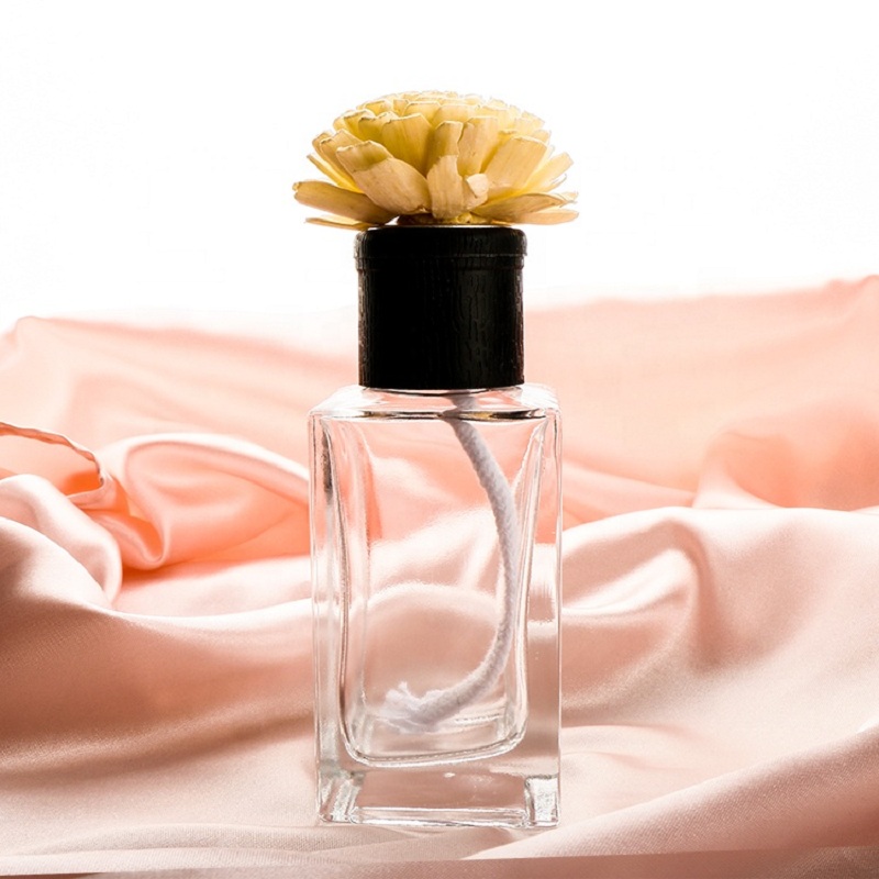 Korkealaatuinen Rattan-sauvat ruokohajotinlasipullo henkilökohtaiseen hoitoon