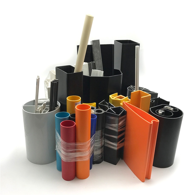 Muu kuin vakiomuotoinen tilaustuotanto halpa hinta puristettu pvc muoviprofiili rakennusmateriaalille