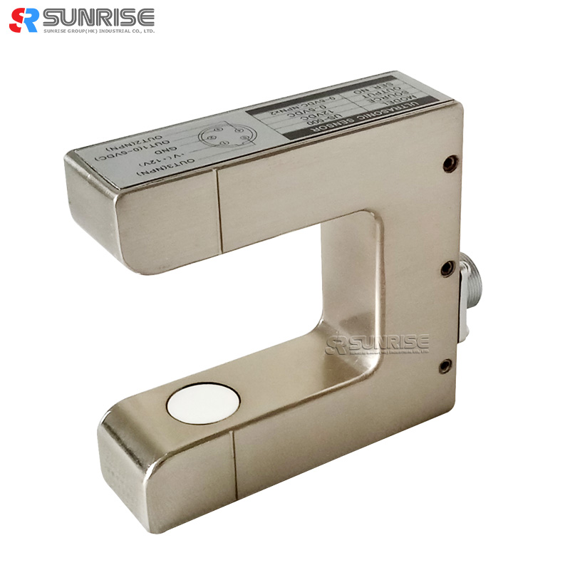 Ultraäänisensori US-500 tulostuskoneiston käyttöä varten Web Guide Control System