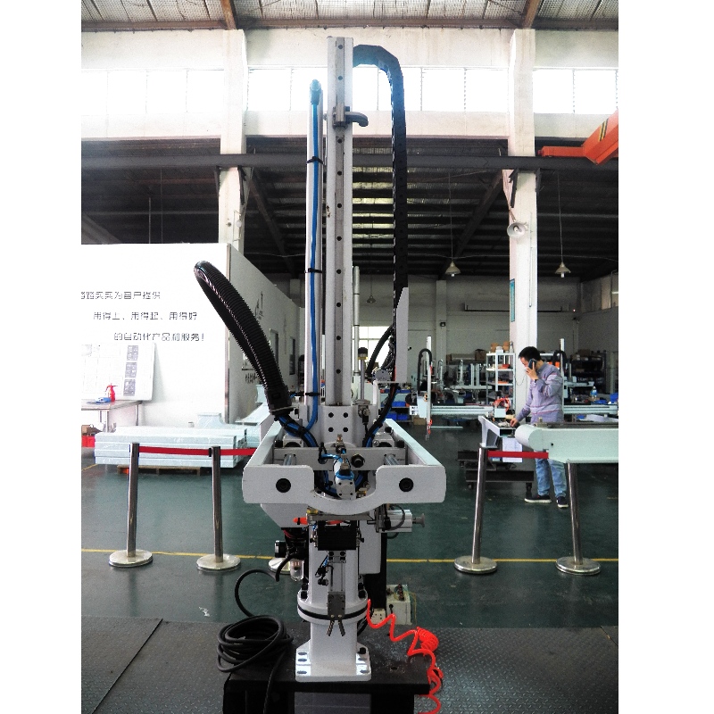 TLP650V sprue picker, kääntyvä robottivarsi, ruiskuvalettu robottivarsi