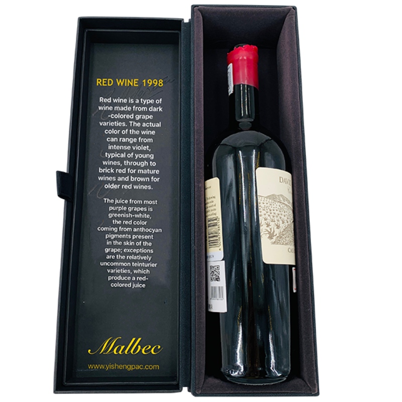 Premium-pakkauslaatikko viinille, viinilaatikko, ylellinen viinipakkaus