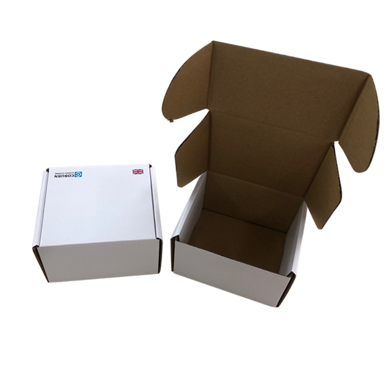 Pakkauslaatikko, 1-osainen lähetyspostitus, pahvin lähetyslaatikko