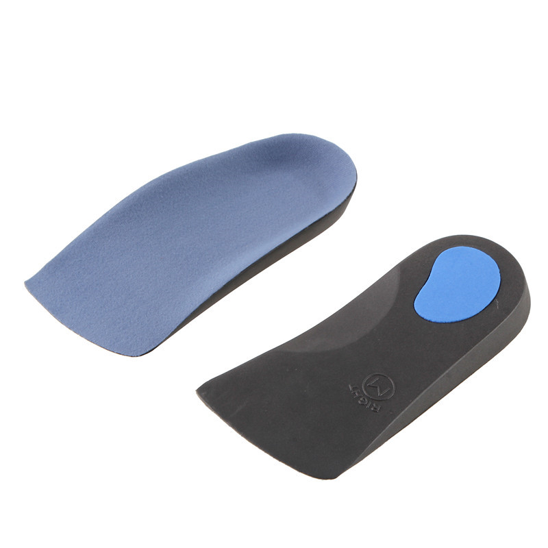 3/4 Pituus PU Hard Plastic High Quality Custom Flat Feet Arch Support Ortopedic Shoe Insoles