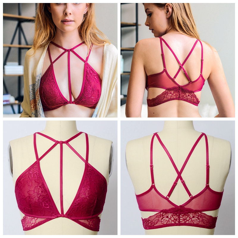 GA-5380 GRACE GIRL SRAPPY LACE BRALETTE Tukkukauppa