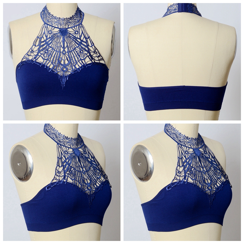 GA-5383 Grace Girl Baroque High Neck Bralette Tukkukauppa