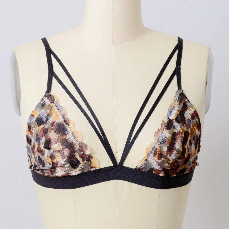 GA-5498 Grace Girl Splash Leopard Strappy BRAKETTE Tukkukauppa