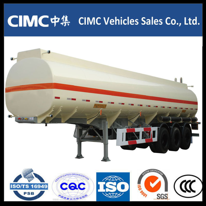 Kuuma myynti CIMC-polttoainesäiliön puoliperävaunu