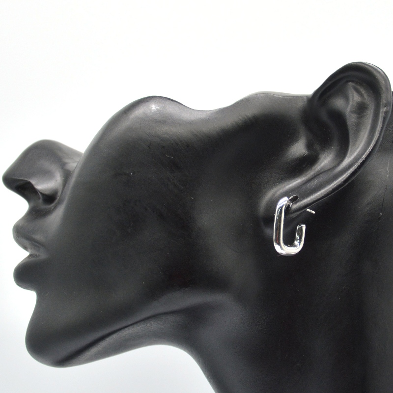 Hypoallergeeniset kirjainkorvakorut naismalli tyttö ruostumatonta terästä nikkelitön lahja tyttöystäville, vaimolle, tyttärille ja sisarille, veljenpoikille, Kiina, Ruifanbaon korutehdas