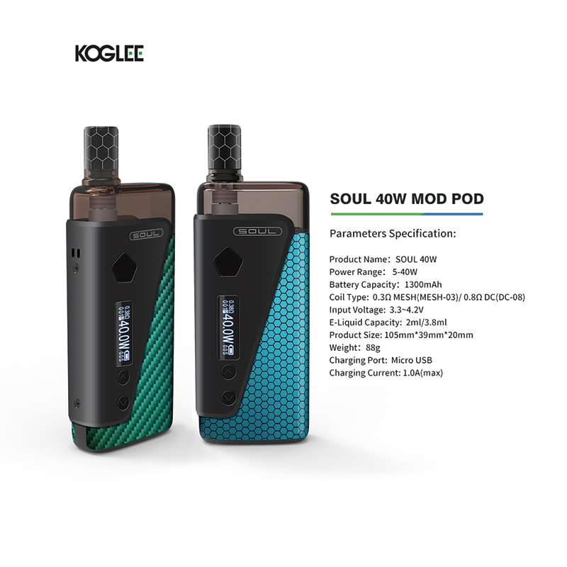 SOUL40W elektroninen savuke