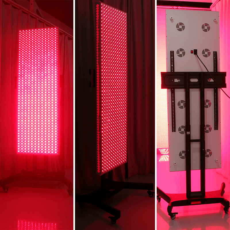 FDA 660nm 850nm Punainen Infrapuna Täydellinen keho johti valoterapiaa 600W Punainen Valo Terapia -paneeli kotona