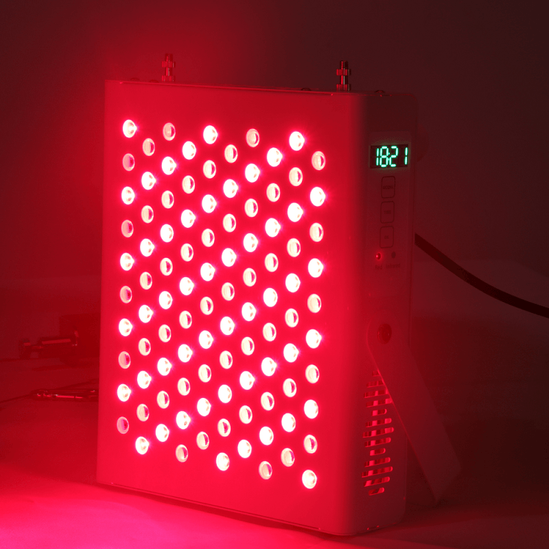 RD500 punainen 660nm ja lähellä infrapuna 850nm kodin valoterapialaitteita, 500 W kannettava LED-terapiavalo iholle ja kipulle