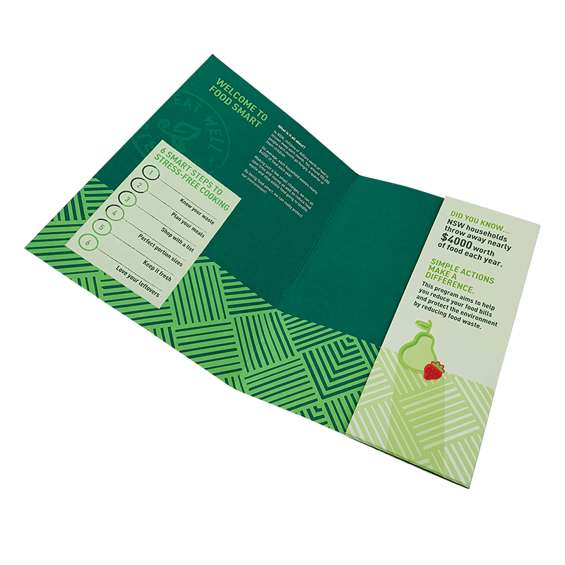 Mukautetut A4-kokoiset paperisalkut