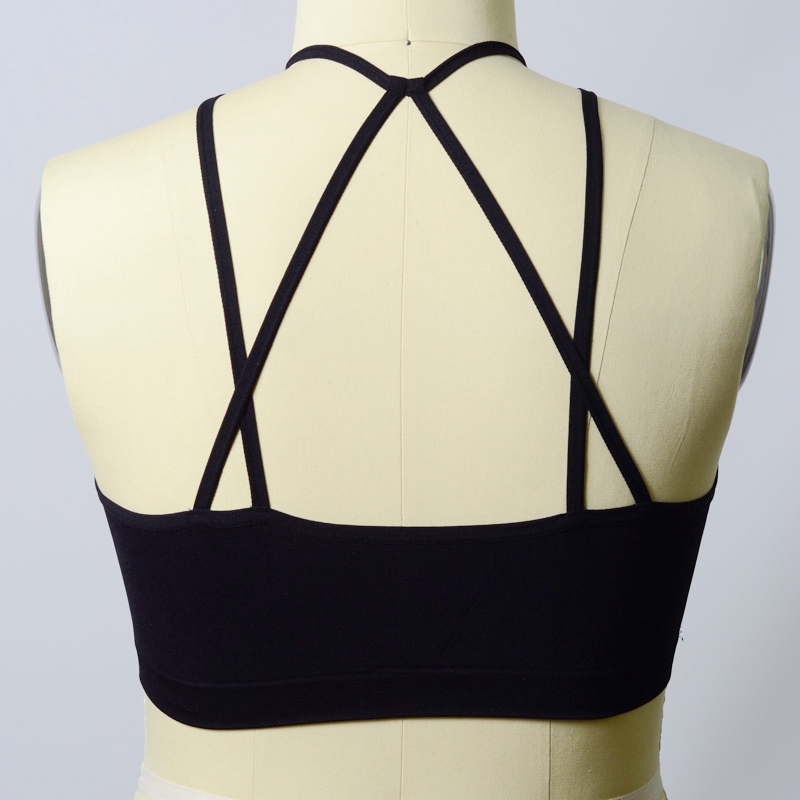 GA-5341Plus Seamless High Neck Strappy Back Brami Plus