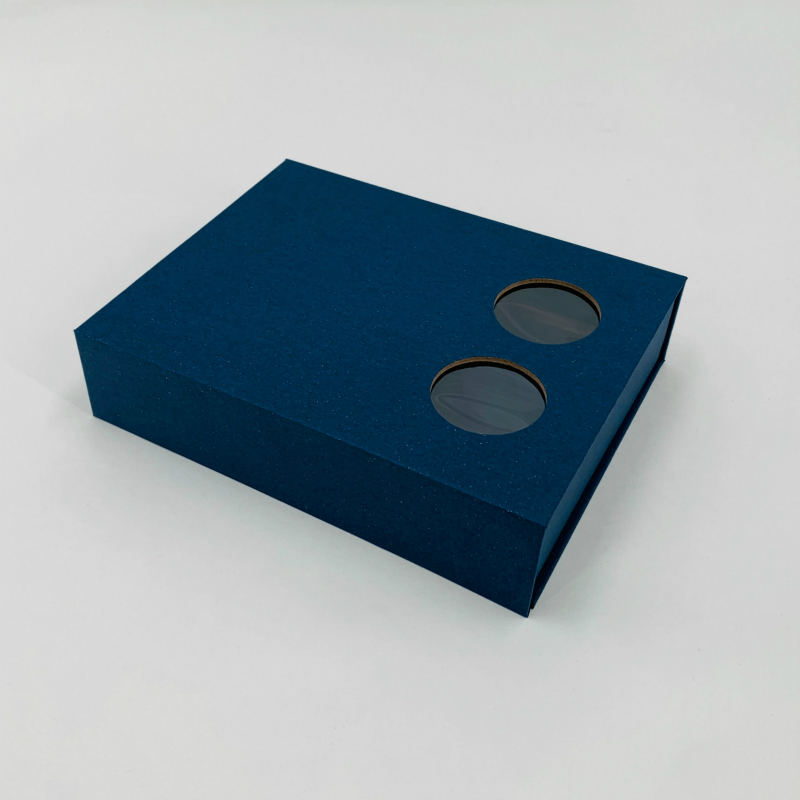 Top Quality Presentation Boxes Mukautettu Kahdella ikkunalla