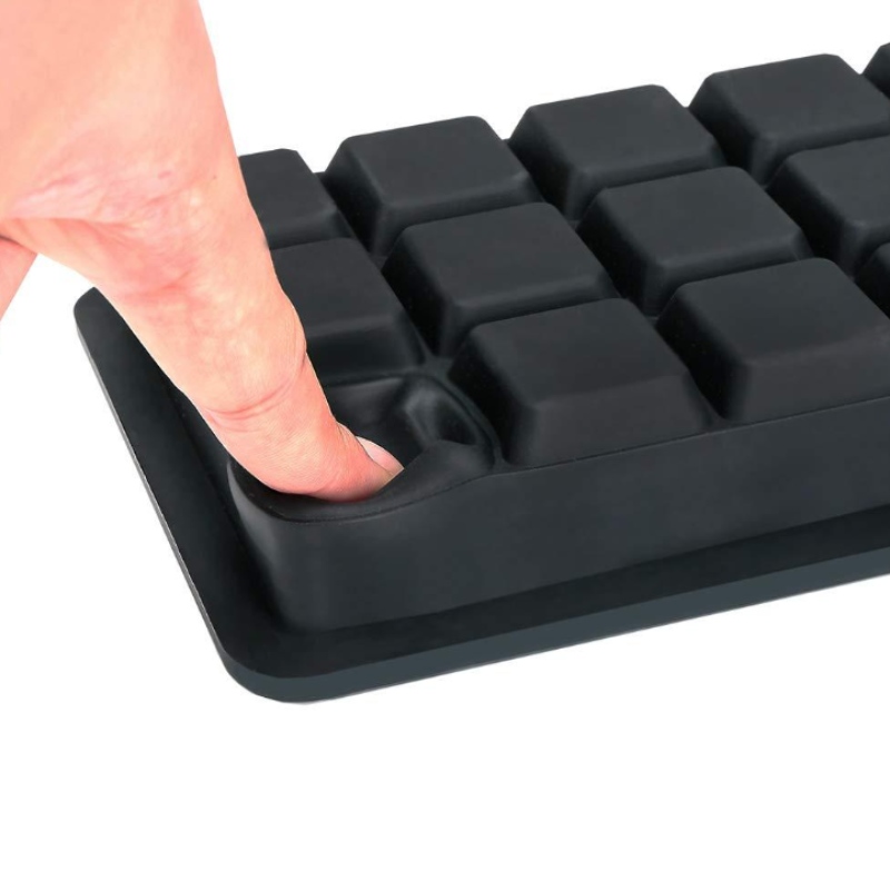 Silikageeli 21 jäähila kotitalouksien jääpalalohko 21 kotelo, jossa on peitemuotti, jäädytetyt lisäruokalaatikon jääritilät voidaan räätälöidä etiketillä