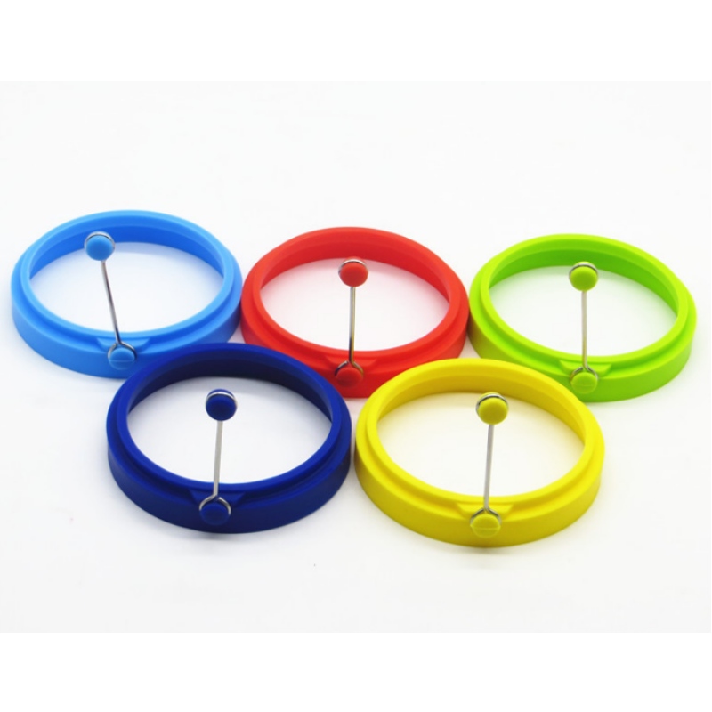 Silikoni pyöreä munakas kahva silikoni munakas DIY muottipussi muna silikoni munarengas