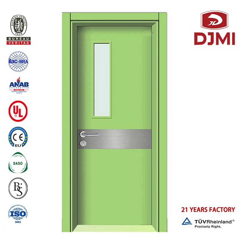 Uudet asetukset Childernin sairaalan palo-oven kiinalainen tehdas Fancy Wood Design -hygieeniset ovet Puiset ovet Laadukkaat Prehung-sisätilojen asennusohjeet