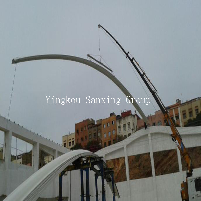 Hitonmoinen Ei-Girder Large Span Roof Making Machine